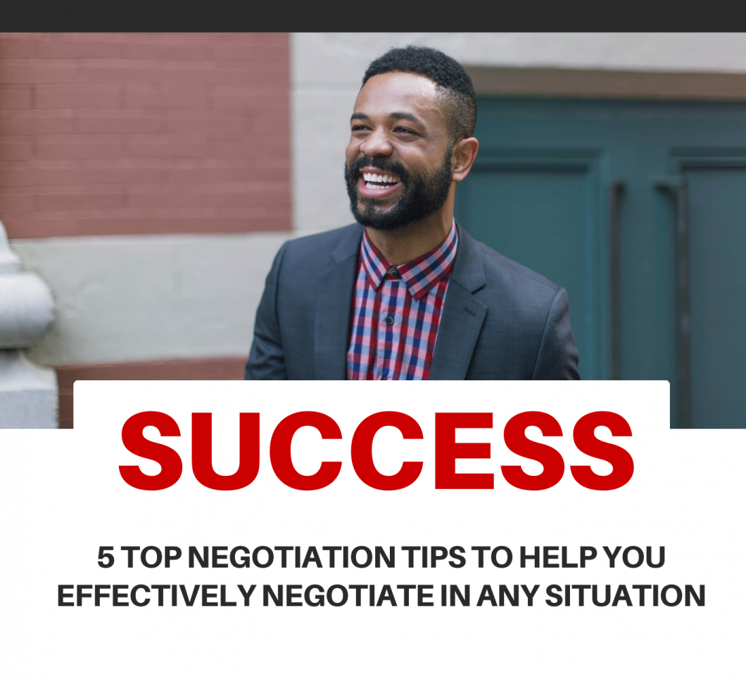 tips to negotiate to succeed
