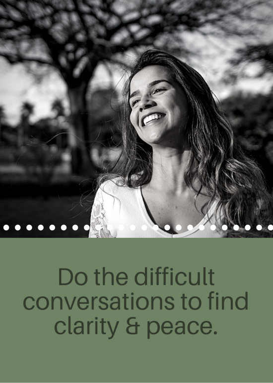 How to have difficult conversations